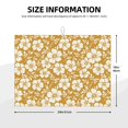 thumbnail image 2 of Honeii Rose Flowers print Super Absorbent Coffee Bar Mat Hide Stain Coffee Maker Mat for Countertops Coffee Pot Dish Drying Mat for Kitchen Counter, 2 of 7
