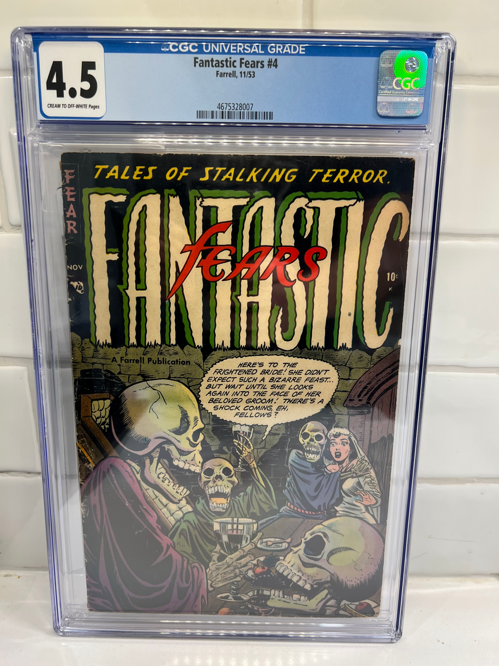 Cover of Fantastic Fears #4