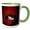Green/White, variant on 3drose, Wonderful White Squirrel, 11oz Mug