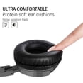 thumbnail image 6 of On Ear Headphones with Mic, Vogek Wired Foldable Bass Headphones with Volume Control and Microphone-Gray, 6 of 7