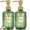 Green+golden Pump, variant on Green Glass Soap Dispenser (15.4 Oz, 1 Pack), Dish Soap Dispenser with Golden Rust Proof Pump for Kitchen Sink, Refillable Bathroom Hand Soap Lotion Dispenser