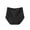Black, variant on Iyufng Plus Size High Waist Briefs for Women Floral Lace Panel Soft Skin Friendly Breathable Stretch Comfort Daily Women Underwear