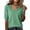 144#Mint Green, variant on Womens Sweaters Short Sleeve V Neck Lightweight Knit Cozy Loose Summer Pullover Blouses Tops Tee