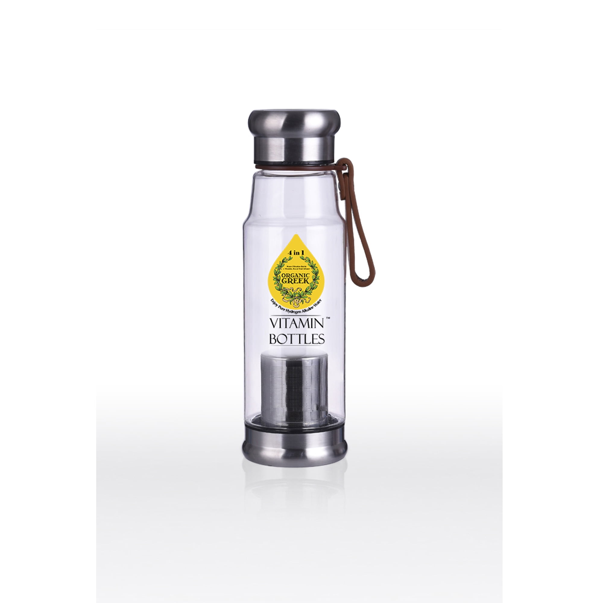 Organic Greek Vitamin Bottles. Hydrogen Alkaline Generator Water +