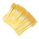 thumbnail image 4 of Cepillo de pestañas portátil desechable de 200 piezas, cepillo de pestañas de viaje, herramienta de maquillaje, accesorio amarillo, 4 of 14