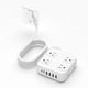 thumbnail image 1 of Regleta Multicontacto 14 en 1 con Protección de Sobretensión, 8 Tomas Corriente + 4 USB-A + 2 USB-C, Compacta y Portátil para Hogar, Oficina y Viajes, 1 of 6