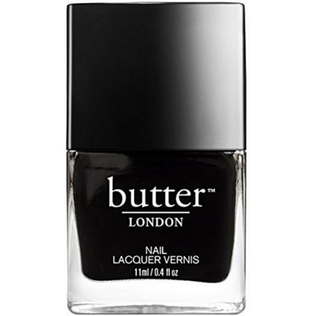 Butter London 3 Free Nail Lacquer, Union Jack Black, 0.4 Fl