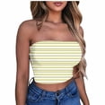 thumbnail image 2 of Tube Tops, Womens Printed Strapless Yoga Exercise Chest Wrap Pullover, 2 of 4