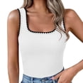 thumbnail image 2 of Tank Tops for Women Summer Sleeveless Camisole Basic Shirt Loose Fit Layering Cami, 2 of 6