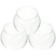 thumbnail image 1 of Homoyoyo 3Pcs Transparent Aquarium Fish Tanks for Office Desk and Home Decor, 1 of 8