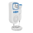 thumbnail image 3 of Bleu Accueil Doppler ftal, monitor cardíaco de bolsillo para bb Doppler de battement de coeur para la grossesse y prueba Clear, 3 of 4