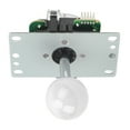 thumbnail image 4 of Joystick Arcade Gamepad Joystick DIY Juego Arcade Fighting Stick Piezas de Repuesto Placa de Circuito con Cabeza Esférica Blanca, 4 of 14