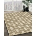 thumbnail image 2 of Ahgly Company Indoor Square Patterned Golden Blonde Gold Area Rugs, 4' Square, 2 of 6