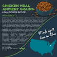 thumbnail image 2 of Blackwood Dry Dog Food Lean/Senior Chicken Meal with Ancient Grains 10 lb., 2 of 8