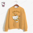 thumbnail image 4 of Sudaderas de mujer 2024, suéteres coreanos dulces de cuello redondo, sudaderas gruesas de otoño e invierno de color caramelo, ropa de mujer de HELLO KITTY, 4 of 5