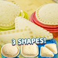 thumbnail image 3 of Cortador y sellador de sándwiches - Sandwichera descrustadora - Cortar y sellar - Ideal para lonchera y caja Bento - Almuerzo para niños y niñas - Cortadores de sándwiches, 3 of 5