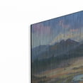 thumbnail image 2 of Luxe Metal Art 'Mountain View' by Petals Prints Design, Metal Wall Art, 36"x24", 2 of 9