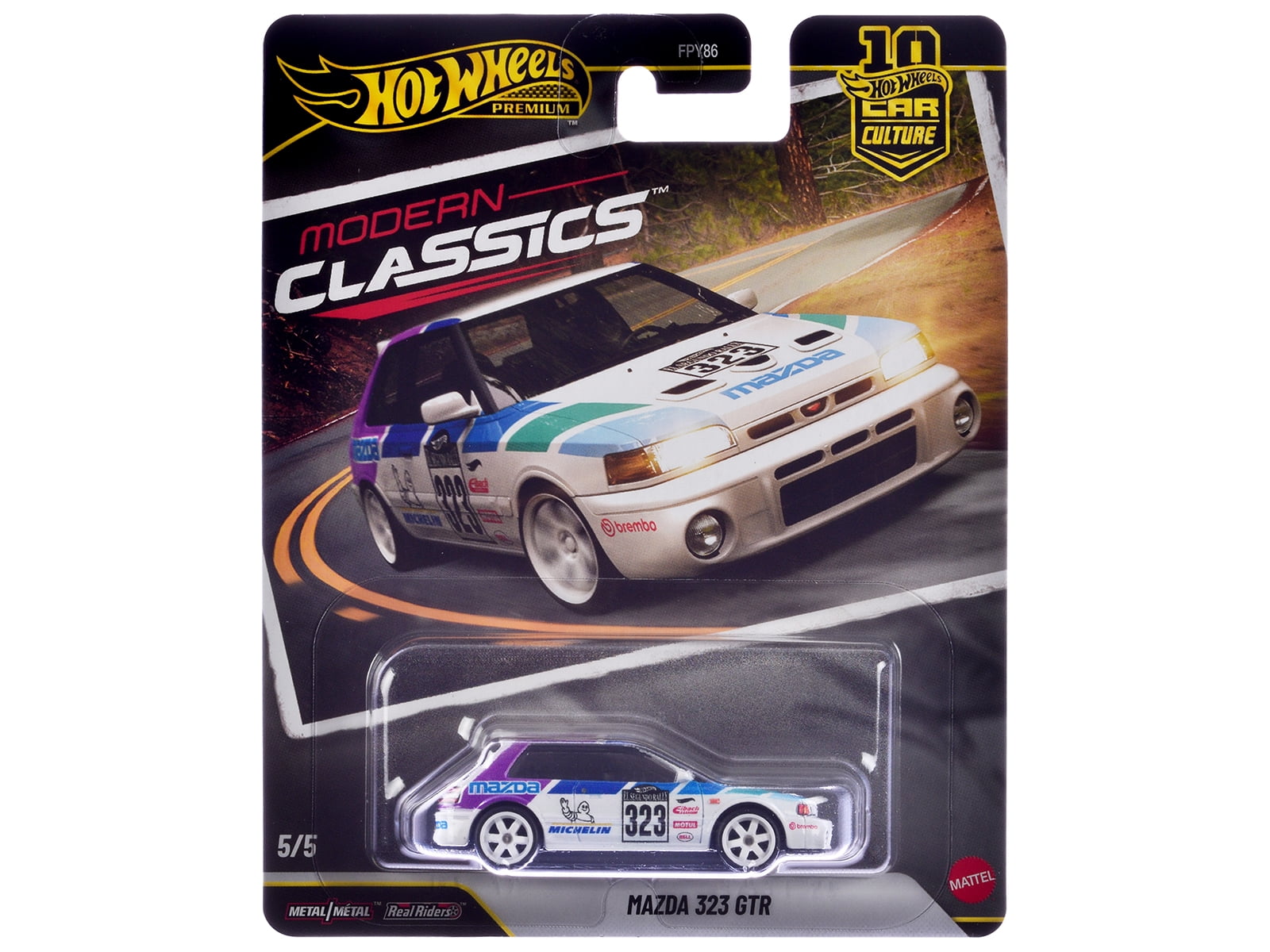 "Modern Classics" 5 piece Set "Car Culture 10th Anniversary" 2026 Series S Diecast Model Cars by Hot Wheels