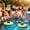 Yellow #3, variant on GUUDIE Floating Pool Cup Holder with Rope | Inflatable Pool Drink Holder | Floating Coaster Pool Beer Holder for Summer Party Tub Lake Boat Bathroom
