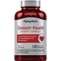 Cholesterol Supplements | Support Formula | 120 Softgels for Men and Women | by Piping Rock