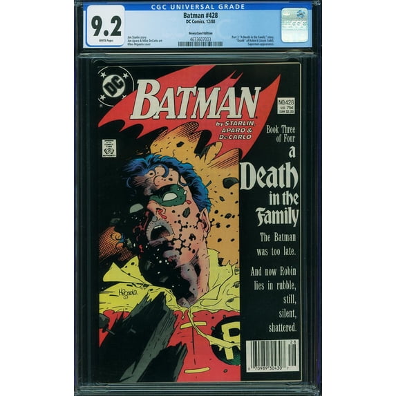 Batman #428 - CGC 9.2 Comic Book