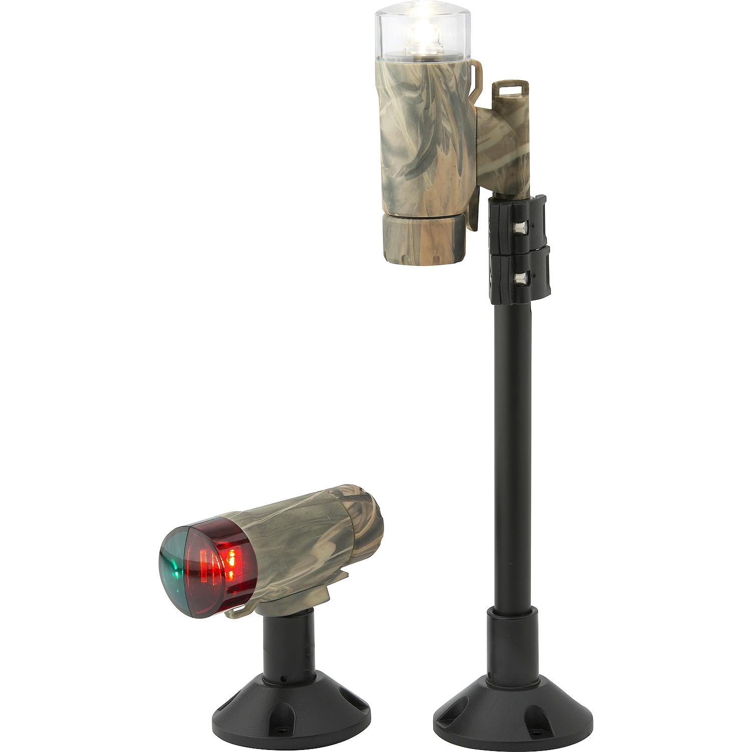Attwood 10" Brown Camouflage Multi-Purpose Clamp-On Portable LED Light for Boat Safety