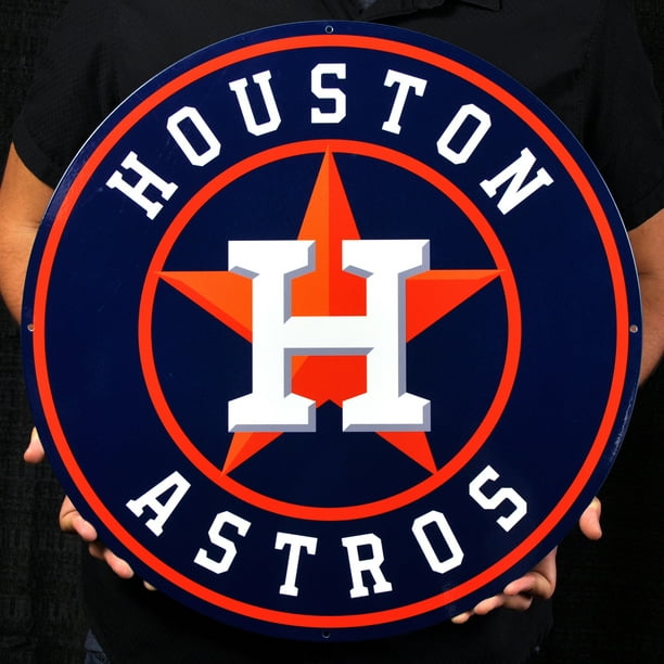 Houston Astros 21" Lasercut Acier Logo Signe