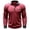Red, variant on Birdeem Men Business Casual Faddish Long Sleeve Turn-Down Collar Button Shirt Blouse
