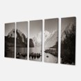 thumbnail image 2 of Design Art - Panorama de Lac et Montagne Enneigée, 2 of 3