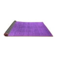thumbnail image 2 of Ahgly Company Indoor Round Oriental Purple Industrial Area Rugs, 7' Round, 2 of 4