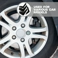 thumbnail image 3 of MLINS 4Pcs Black Universal Splash Guards Mud Flaps Mudflaps Mudguard Flares Mudflaps Tire Protector Mudflaps Exterior Accessories, 3 of 8