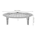 thumbnail image 2 of Worgeous Round Stainless Steel Rack Steaming Stand Canner Canning Racks Insert Stock Pot Steaming Tray Stand For Pressure Cooker Cooking Baking, 2 of 8