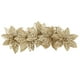 thumbnail image 2 of 5 unids Simuld Hollow Out Flower Decor Christmas Glitter Flower Adorn Party Prop, 2 of 6