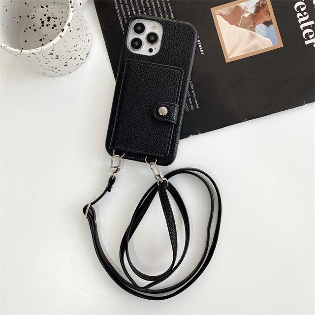 Cartera de moda para iphone 13 12 mini 11 Pro Max X XR XS Max 7 8 plus, funda protectora con correa cruzada zhangmengya LED