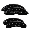 thumbnail image 3 of MGP 4 Caliper Covers Engraved Front & Rear SRT8 Black finish silver ch, 3 of 6
