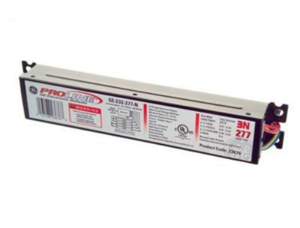 GE Lighting 78623 10 Pack GE332MAX-N/ULTRA 120/277-Volt UltraMax Electronic Fluorescent T8 Multi-Volt Instant Start Ballast 3 or 2 F32T8 Lamps GE Lighting 78623 10 Pack GE332MAX-N/ULTRA 120/277-Volt UltraMax Electronic Fluorescent T8 Multi-Volt Instant Start Ballast 3 or 2 F32T8 Lamps