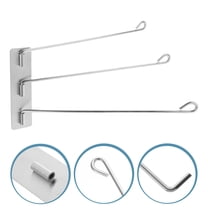 DEEPCRAFF Vintage Hanging Towel Rack for Kitchen Stainless Steel Towel Holder for Homeowners 1Pcs