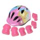 thumbnail image 1 of Casco de bicicleta para niños con rodilleras, coderas y muñequeras, equipo de protección, 1 of 8