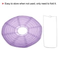 thumbnail image 3 of Uxcell 12 Inch Folding Hanging Wedding Home Party Paper Lanterns Light Purple 6 Pack, 3 of 7