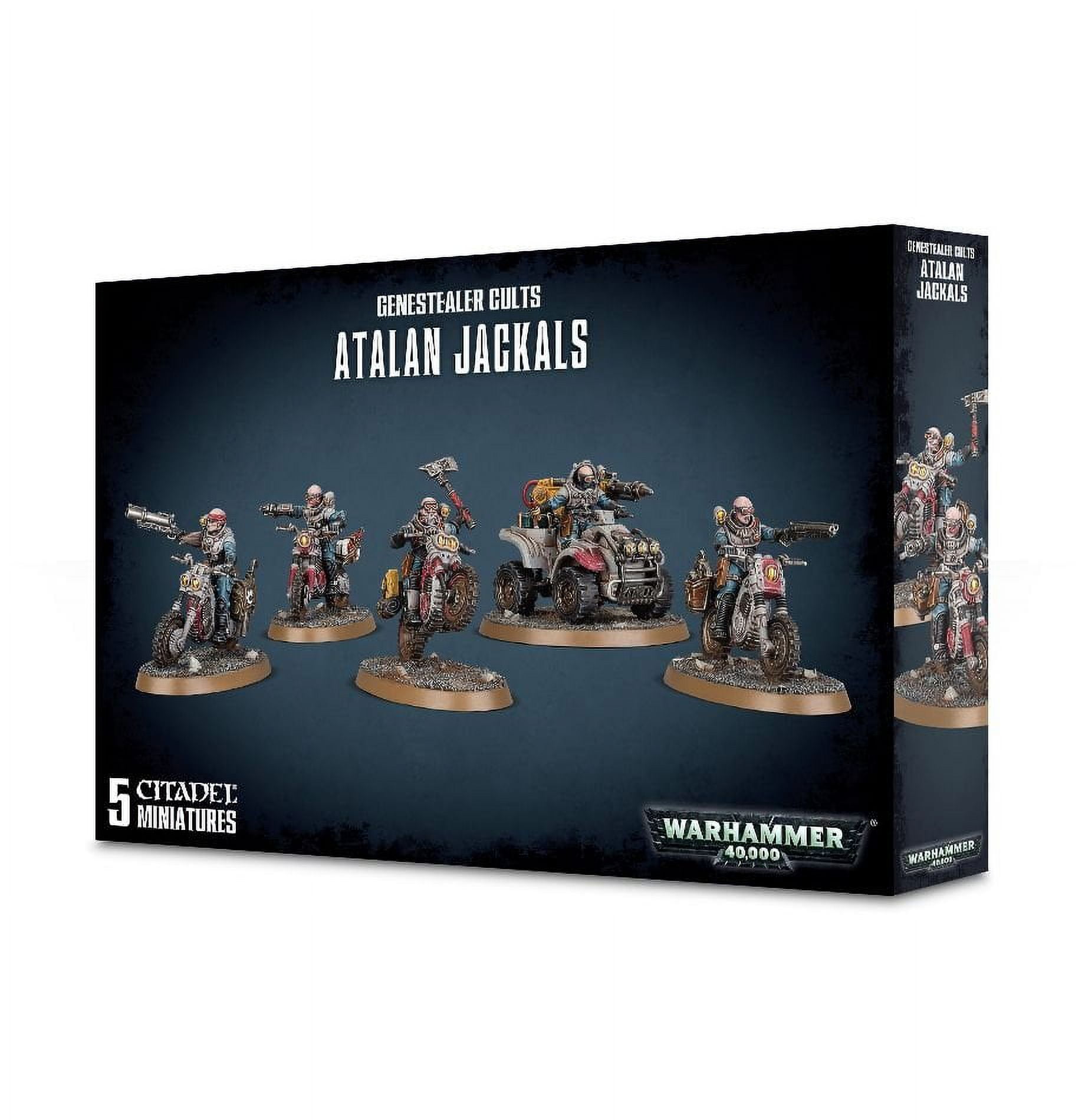 Warhammer 40.000 Genestealer Cults – Schakal Alphus Modellbausatz Mit 13 Teilen