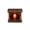 O9-Red, variant on Flame Lamp LED Flame Effect Light Realistic Log Wood Burning Simulation Battery Powered Portable Table Decor for Indoor Outdoor Home Cozy Atmosphere,Red