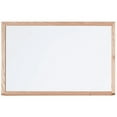 thumbnail image 3 of Aarco Products WOC4896 Melamine Markerboard - Non-Magnetic - Red Oak Frame, 3 of 7