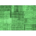 thumbnail image 1 of Ahgly Company Indoor Rectangle Patchwork Emerald Green Transitional Area Rugs, 2' x 3', 1 of 4