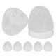 thumbnail image 2 of 8 Tapas de Repuesto para Biberones, Tapas Domo de Boca Ancha, Tapas de Plástico para Biberones de Leche Materna, 2 of 7
