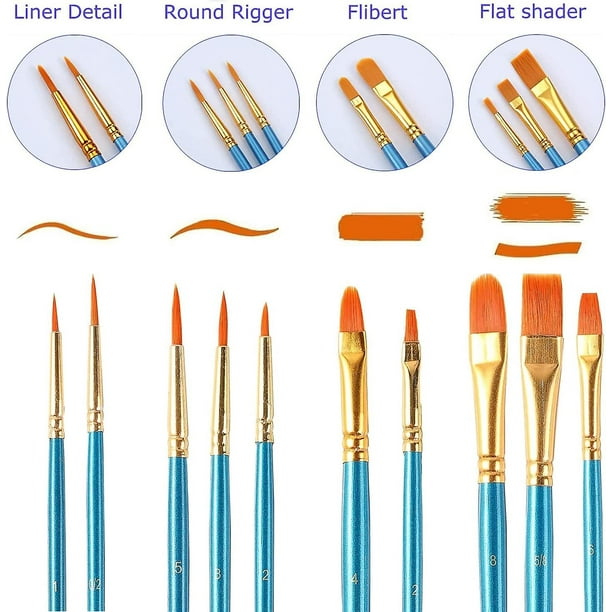 Pintura Pinceleta Precio Acrilicas Profesionales Pincel Para UÃ±as