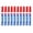 vRed, variant on 10 Pack Water-Based Whiteboard Markers – 10ml Black Pens for Dry Erase Board, Easy Erase, Smooth Writing Chalkboard Pens for Classroom, Office & Home Supplies, Teacher