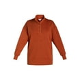 thumbnail image 4 of Time and Tru Women's Mock Neck Sweatshirt with Button Placket, Sizes XS-XXXL, 4 of 5