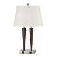 thumbnail image 2 of Cal Lighting LA-2025DK-2RBW 2 Lampes de Bureau avec 2 Interrupteurs à Bascule et 2 Prises Électriques, 2 of 2