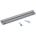 thumbnail image 3 of DEPOT E-SHOP 4-5/16'' Finger Pull Handle Hole Centers: 3.3/4 Inch Aluminium Set Of 1 Und , Silver - Pull Handle, 3 of 4