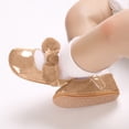thumbnail image 2 of JAJAHO Baby Toddler Girls Sandels Pu Leather First Walking Shoes Summer Soft Sole Flat Sandels Flexible Barefoot Footwear, 2 of 9